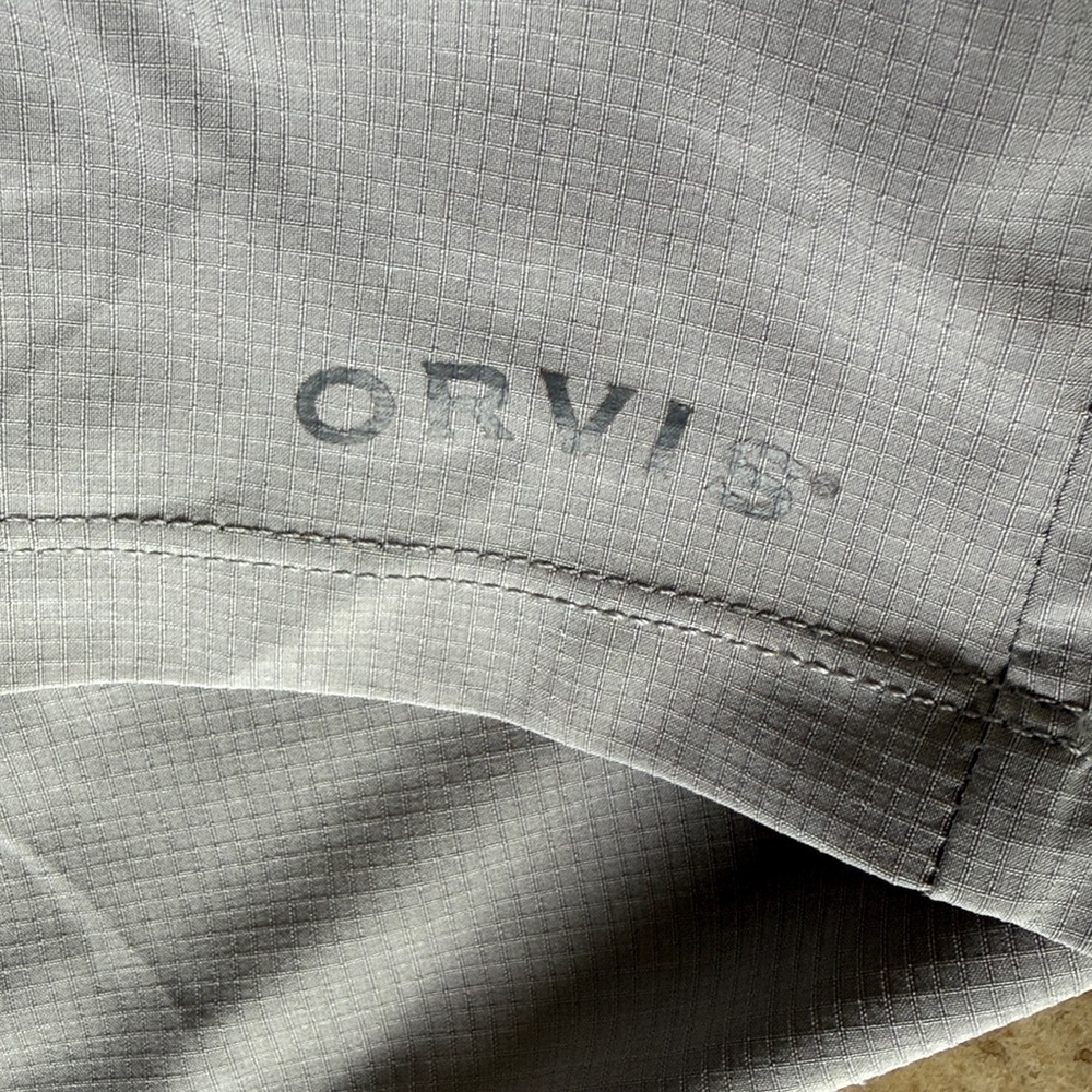 ORVIS ladies gray SKORT NWOT small gray perfect condition - Picture 5 of 6